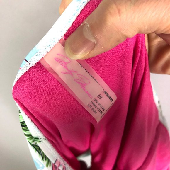 Marilyn Monroe Pink Flamingo Halter Bikinis Bottom Size 2X - Picture 8 of 9